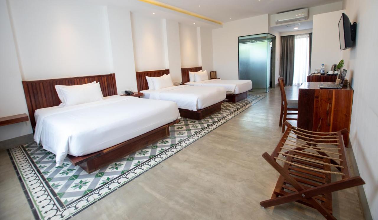 Daco Hotel Siem Reap Bagian luar foto