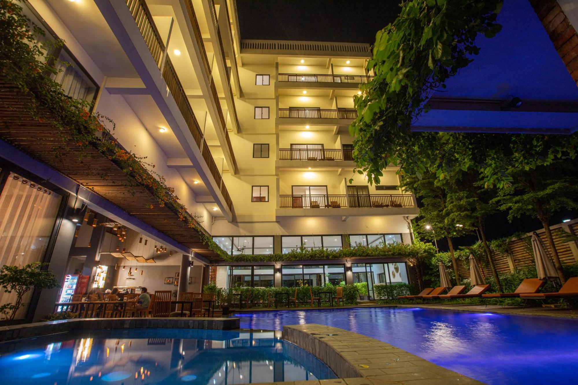 Daco Hotel Siem Reap Bagian luar foto