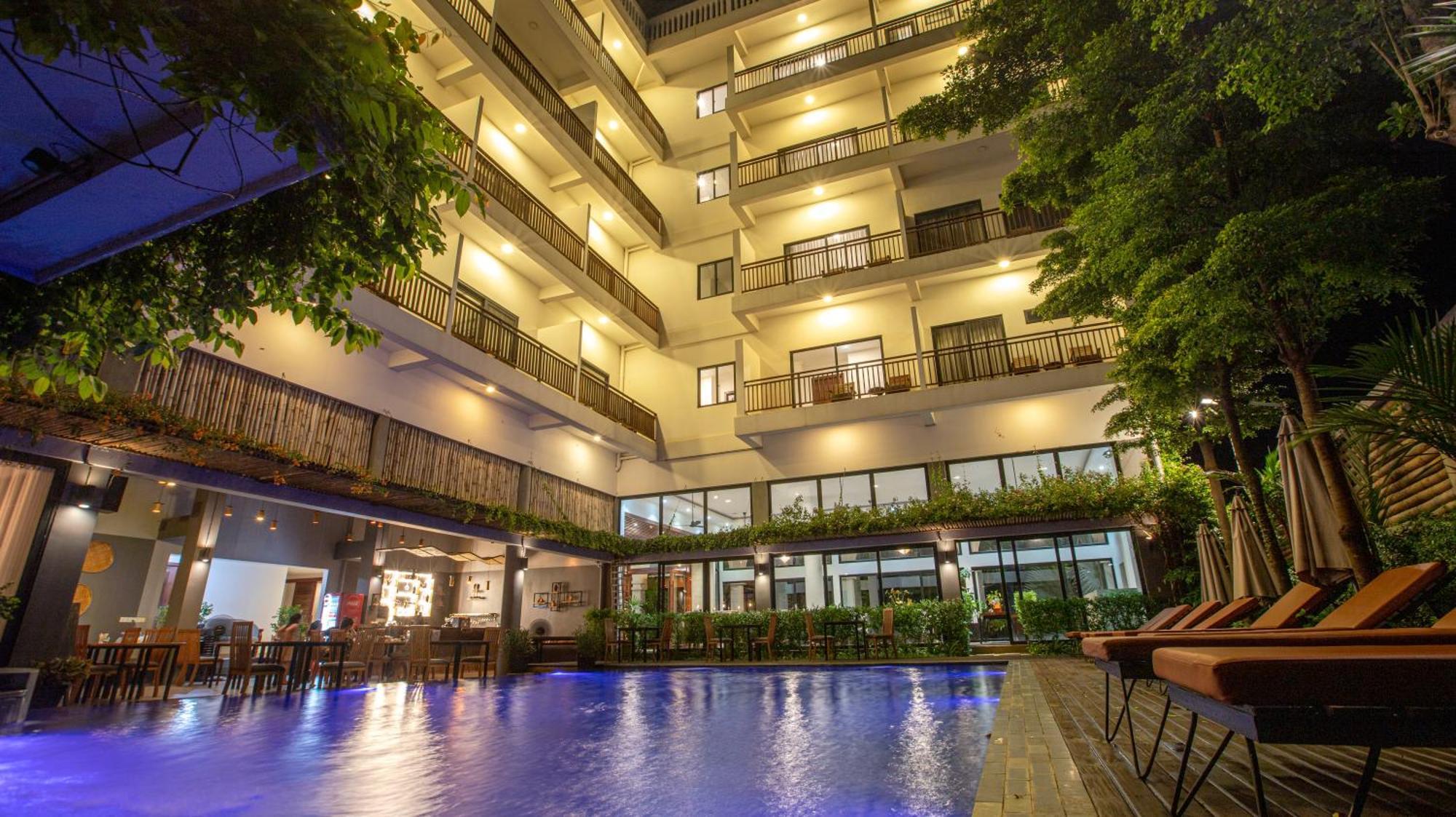 Daco Hotel Siem Reap Bagian luar foto