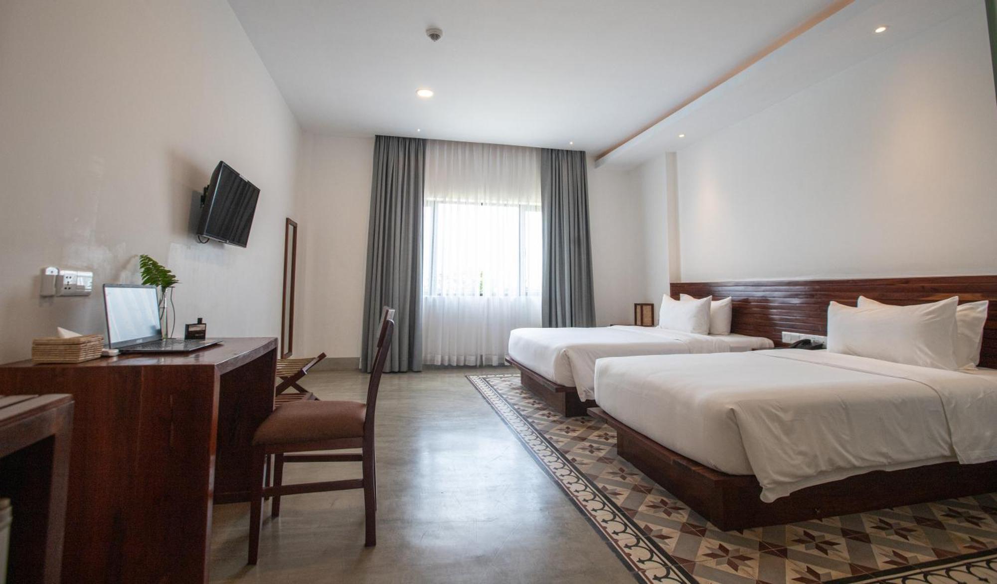 Daco Hotel Siem Reap Bagian luar foto