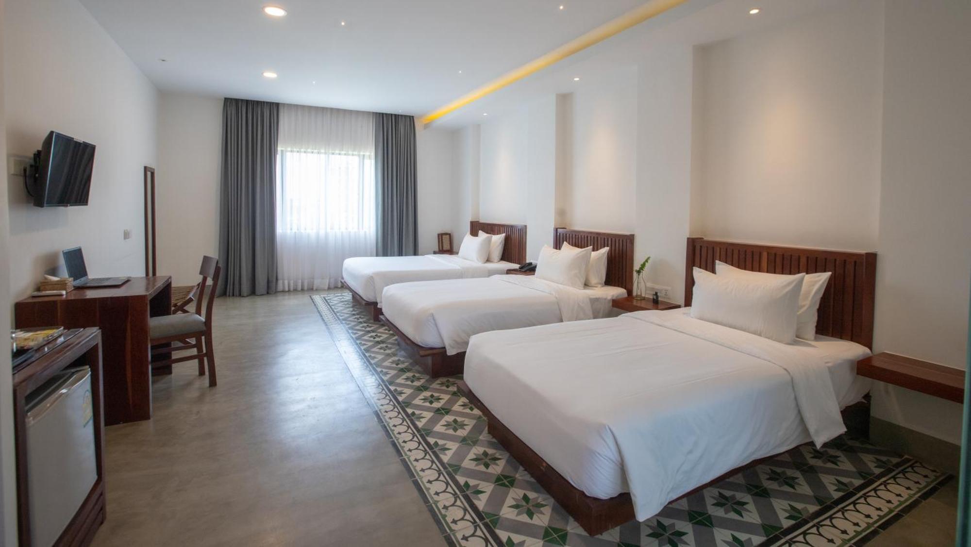 Daco Hotel Siem Reap Bagian luar foto